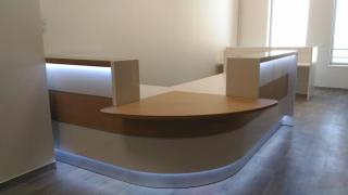 Banque d'accueil sur mesure Valde